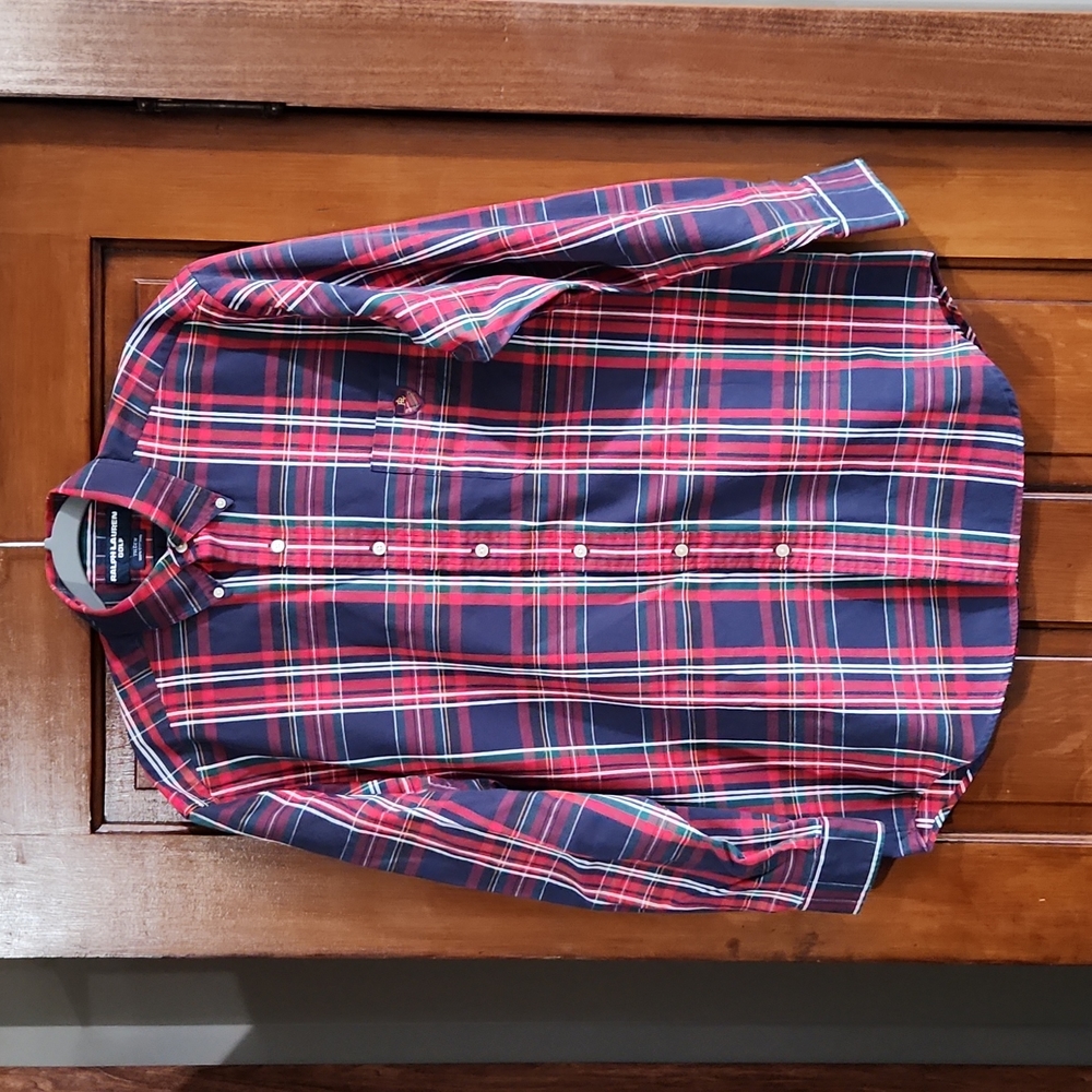 Ralph Lauren Golf plaid shirt